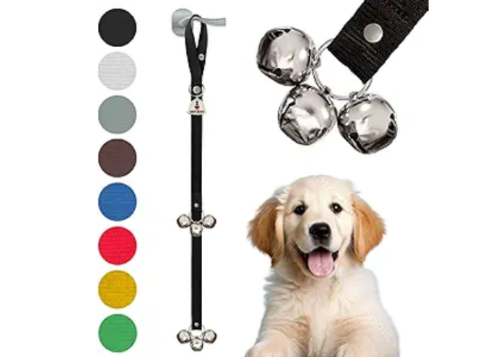 adorabledoodlesofvirginia.com_Caldwell's Pet Supply Co. Dog Potty Bells Caldwell's Pet Supply Co. Dog Potty Bells, Dog Door Bell, Bells to Go Outside, Potty Training Bell, Dogs Doorbell, Dogs Potty Doorbell, Ring to Go Pee, All Breed Puppy Training Tool