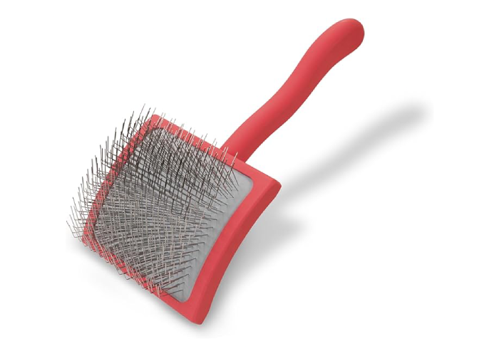 adorabledoodlesofvirginia.com_Chris Christensen Big G Dog Slicker Brush for Dogs Chris Christensen Big G Dog Slicker Brush for Dogs (Goldendoodles, Labradoodles, Poodles), Groom Like a Professional, Fluff Detangle Style, Saves Time Energy, Coral, Large
