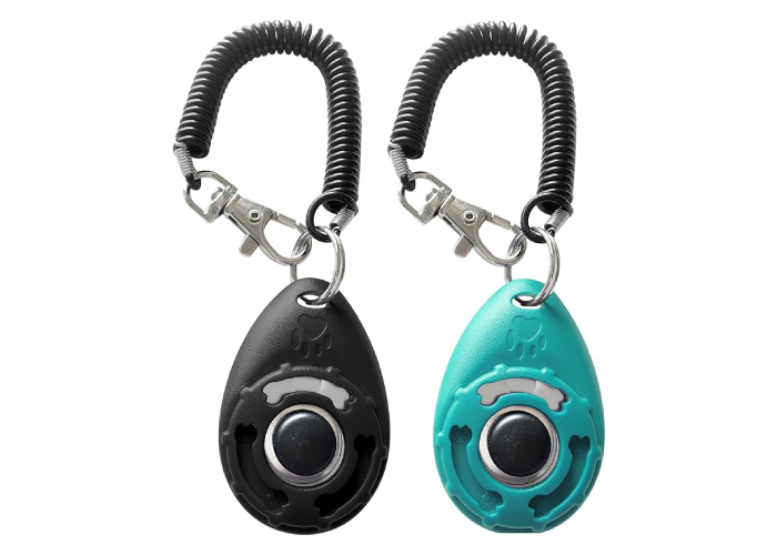 adorabledoodlesofvirginia.com_Pet Training Clicker with Wrist Strap - Dog Training Clickers (New Black + Blue)