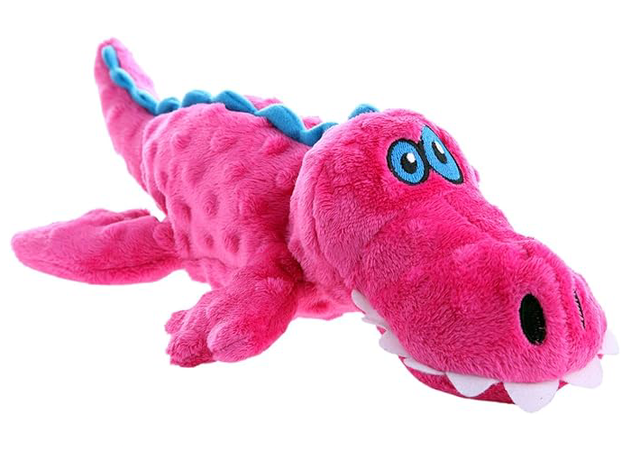adorabledoodlesofvirginia.com_goDog Gators Squeaky Plush Dog Toy, Chew Guard Technology - Pink, Large goDog Gators Squeaky Plush Dog Toy, Chew Guard Technology - Pink, Large